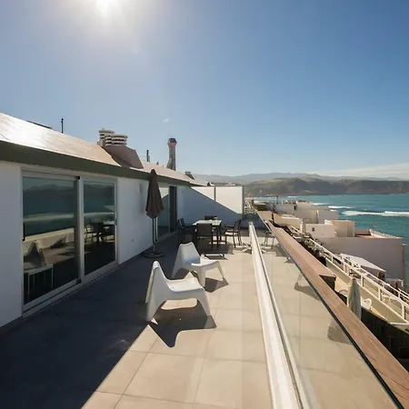 Fantastico Atico En Primera Linea De Playa Apartmán Las Palmas de Gran Canaria